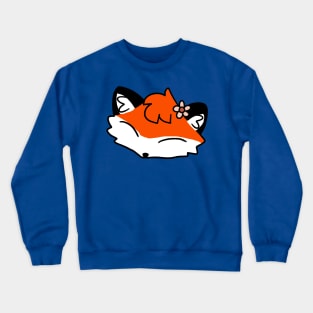 Flower Fox Face Crewneck Sweatshirt